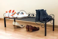 Szafki na buty - DanDiBo stojak na buty Mi-1 półka 92 cm szafka na buty 21237 stojak na buty metal kute żelazo - miniaturka - grafika 1