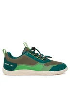 Buty dla chłopców - Reima Sneakersy 5400137B Zielony - miniaturka - grafika 1