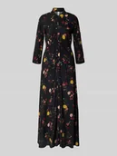 Sukienki - Długa sukienka z listwą guzikową model ‘SAVANNA’ - miniaturka - grafika 1