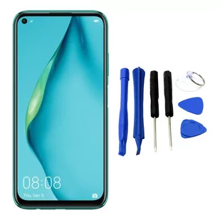 EKRAN LCD DOTYK DO HUAWEI P40 LITE JNY-LX1 CZARNY - Części serwisowe do telefonów - miniaturka - grafika 1