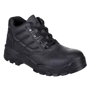 Buty Trzewik bezpieczny Protector S1P Czarny 35 - Obuwie robocze - miniaturka - grafika 1