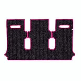 Zestaw Maty wykonane dla IVECO EUROCARGO 3-osobowy rok od 2008 do 2015 w dywanie Made in Italy w ANTRACYTE kolorowe krawędzie - Dywaniki samochodowe - miniaturka - grafika 1