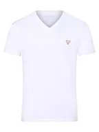 Koszulki męskie - GUESS - T-shirt męski, biały - miniaturka - grafika 1