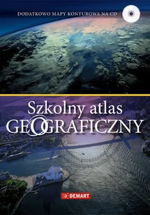 Szkolny atlas geograficzny + CD - Podręczniki dla szkół podstawowych - miniaturka - grafika 1