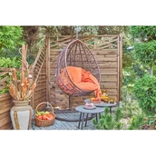 Ogrodzenia - Płot ażurowy Zefir prosty 180 x 180 cm brązowy - miniaturka - grafika 1