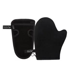 Glov Perfect Tan zestaw Tan Away rękawica peelingująca + Tan Mitt rękawica do samoopalacza - Pozostałe akcesoria do kąpieli i SPA - miniaturka - grafika 1