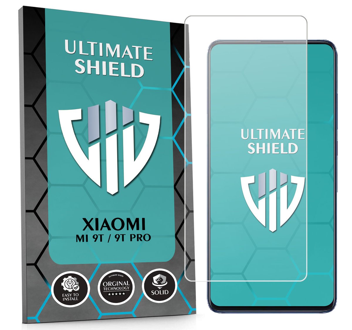WZMOCNIONE SZKŁO OCHRONNE SZYBKA SZKIEŁKO NA EKRAN DO XIAOMI MI 9T 9T PRO