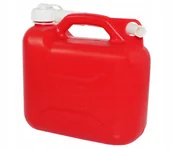 Kanistry - Kanister do Benzyny Oleju Płynu Lejek Tworzywo 5L - miniaturka - grafika 1