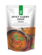 Zupy w płynie - Auga - Bio pikantna zupa curry, 400g - miniaturka - grafika 1