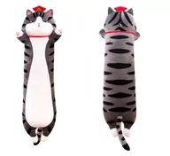 Maskotki i pluszaki - Maskotka Pluszak Długi Kotek W Prążki 110 Cm - miniaturka - grafika 1