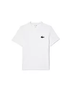 Koszulki i topy damskie - Lacoste Piżama Top, Biały/Sinople, 3XL - miniaturka - grafika 1