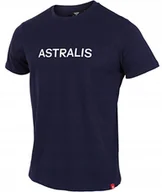 Koszulki męskie - HUMMEL T-SHIRT GRANATOWY MĘSKI PROSTY XS PUK - miniaturka - grafika 1