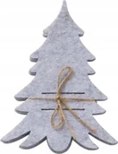 Ozdoby bożonarodzeniowe - Boltze Filcowa kieszonka na sztućce FILZY w kształcie choinki - miniaturka - grafika 1