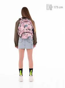 Plecak do technikum Topgal ROTH klasy 6-8 - kwiaty jabłoni - Plecaki - miniaturka - grafika 15