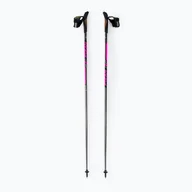 Kije trekkingowe - Kije nordic walking Fizan Runner pink - miniaturka - grafika 1