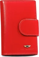 Portfele - Peterson Skórzany, Średni Portfel Damski Na Zatrzask - miniaturka - grafika 1