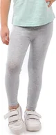 Legginsy - Legginsy dziecięce długie bawełniane klasyczne Szare 158 - miniaturka - grafika 1