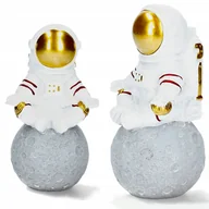 Figurki dekoracyjne - Figurka Astronauta Żywiczna Kosmos Dekoracyjna Xl - miniaturka - grafika 1