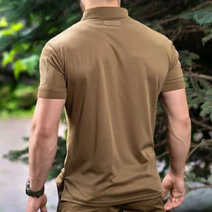M-Tac - Koszula polo Elite Tactical Coolmax - Coyote - 80010005 - Odzież taktyczna i umundurowanie - miniaturka - grafika 13