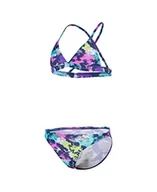 Stroje kąpielowe dla dziewczynek - ARENA Bikini trójkąt dla dziewczynek Tie And Dye - miniaturka - grafika 1