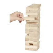 Gry planszowe - Goki Wieża jenga duża naturalna - miniaturka - grafika 1