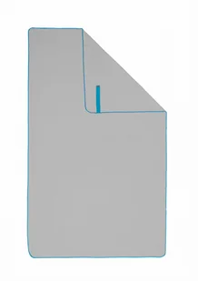 Ręcznik z mikrofibry szybkoschnący FITNESS 80x130 Szary - Ręczniki - miniaturka - grafika 1
