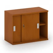 Inne meble biurowe - B2B Partner Nadstawka z przesuwnymi drzwiami, 800 x 400 x 600 mm, czereśnia CF-C80601-C, CF-074 - miniaturka - grafika 1