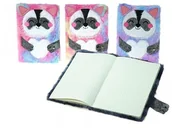 Notesy i bloczki - Notes A5/40K z okładką pluszową MIX - miniaturka - grafika 1