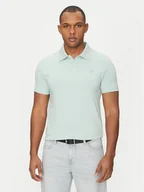 Koszulki męskie - Guess Polo M5GP66 J1314 Zielony Regular Fit - miniaturka - grafika 1