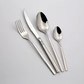 Zestawy sztućców - Gerpol No APOLLO KPL.24 sztukiUĆCÓW POLEROWANE FLOK - miniaturka - grafika 1