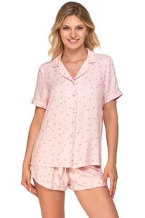 Piżama Moraj PDD5300-009 pink - Piżamy damskie - miniaturka - grafika 1