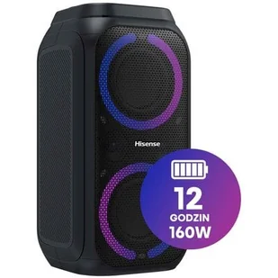 HISENSE HP160 Czarny - Power audio - miniaturka - grafika 1
