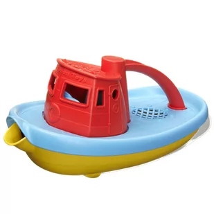 Bigjigs Toys Holownik czerwony - Samochody i pojazdy dla dzieci - miniaturka - grafika 1