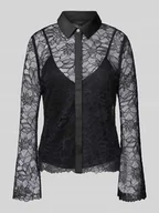 Bluzki damskie - Bluzka 2 w 1 o kroju regular fit - miniaturka - grafika 1
