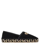 Espadryle damskie - LOVE MOSCHINO Espadryle JA10552G0OIG5000 Czarny - miniaturka - grafika 1