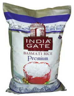 Ryż basmati długoziarnisty Premium India Gate 10kg - Ryż - miniaturka - grafika 1