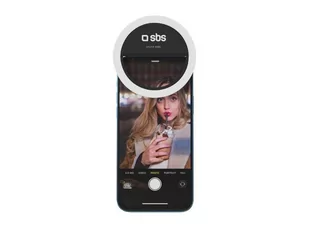 SBS Lampka LED Selfie Ring Light TESELFIERINGLIGHT - Pozostałe akcesoria do telefonów - miniaturka - grafika 2