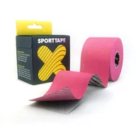 Akcesoria medyczne - Taśma do tejpingu SPORTTAPE Pink 5m - miniaturka - grafika 1