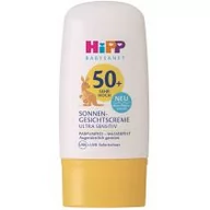 Balsamy i kremy do opalania - Hipp Babysanft Krem ochronny do twarzy na słońce od 1. dnia życia Ultra Sensitiv SPF50+ 30 ml - miniaturka - grafika 1