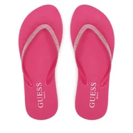 Klapki i japonki damskie - Japonki Guess E5GZ05BB00F Różowy - miniaturka - grafika 1