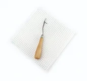 Pasmanteria - Kanwa do tech Latch hook 300x300 mm - miniaturka - grafika 1