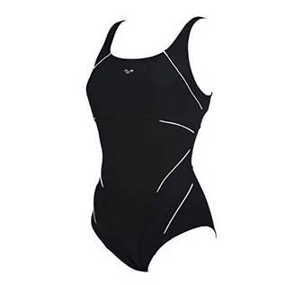 Stroje kąpielowe - Arena Jewel Jednoczęściowy strój kąpielowy Low C Cup Kobiety, black-white DE 48 US 44 2020 Stroje kąpielowe 2A085-51-48 - grafika 1