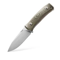 Noże - Nóż LionSTEEL M4 Satin M390 Canvas Micarta Green - miniaturka - grafika 1