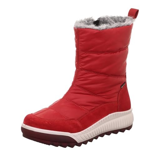 Legero Damskie śniegowce TIRANO Gore-Tex z ciepłą podszewką, VENEROSO (czerwone) 5110, 39 EU, Veneroso czerwony 5110, 39 EU