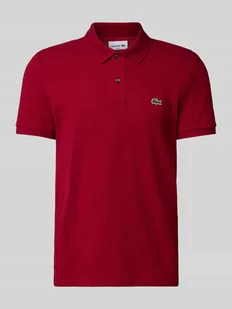 Koszulka polo o kroju slim fit z czystej bawełny - Koszulki męskie - miniaturka - grafika 1