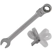 Klucze i nasadki - Dedra Klucz płasko - oczkowy 24 mm CrV z grzechotką i przegubem 14GP58 - miniaturka - grafika 1