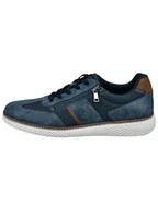 Trampki męskie - Bugatti Sneakersy w kolorze granatowym - miniaturka - grafika 1