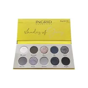 Cienie do powiek - INGRID_Shades of Gray paleta cieni do powiek 15g - miniaturka - grafika 1