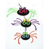 Dekoracje domu - Arpex WESOŁE PAJĄKI DEKORACJA WISZĄCA zakupy dla domu i biura! HA8472 - miniaturka - grafika 1