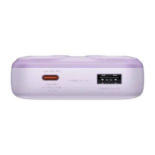 Powerbank Baseus Comet z kablem USB do USB-C, 10000mAh, 22.5W (fioletowy) - Powerbanki - miniaturka - grafika 8